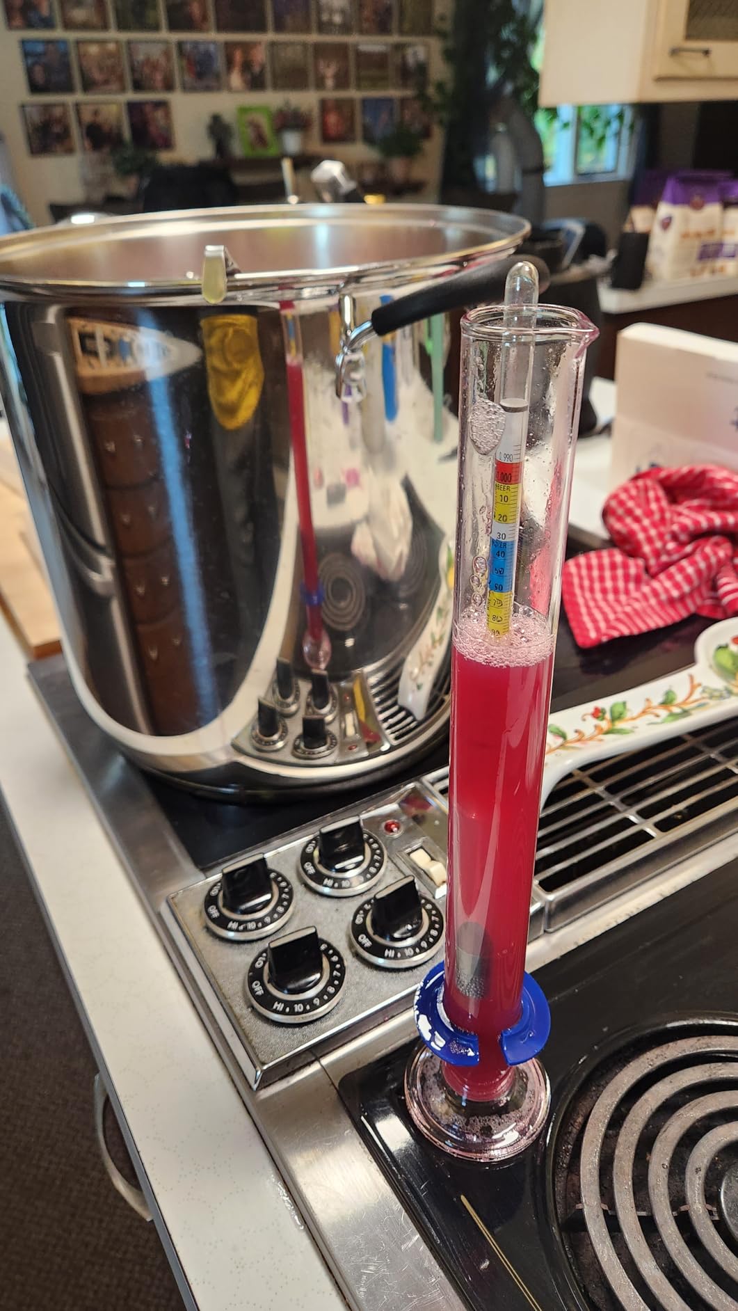 SOLIGT Triple Scale Hydrometer and Glass Test Jar for Wine, Beer, Mead & Cider - ABV, Brix and Gravity Test Kit customer photo 1