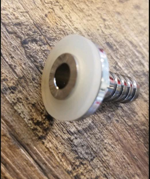 Keg Coupler, Sankey D Tap with 304 Stainless Steel Probe, Keg Coupler D System with Black Handle & Hose Clamp, D Style,Sankey D Tap for 5/16