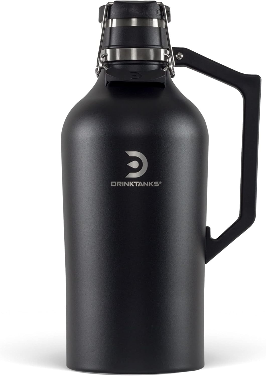 DrinkTanks Craft Growler, Passivated Stainless Steel Growlers for Beer, Leakproof and Vacuum Insulated Beverage Tumbler, Easy-to-Use Soda, Wine, or Coffee Tumbler with Handle, 128 oz customer photo 1