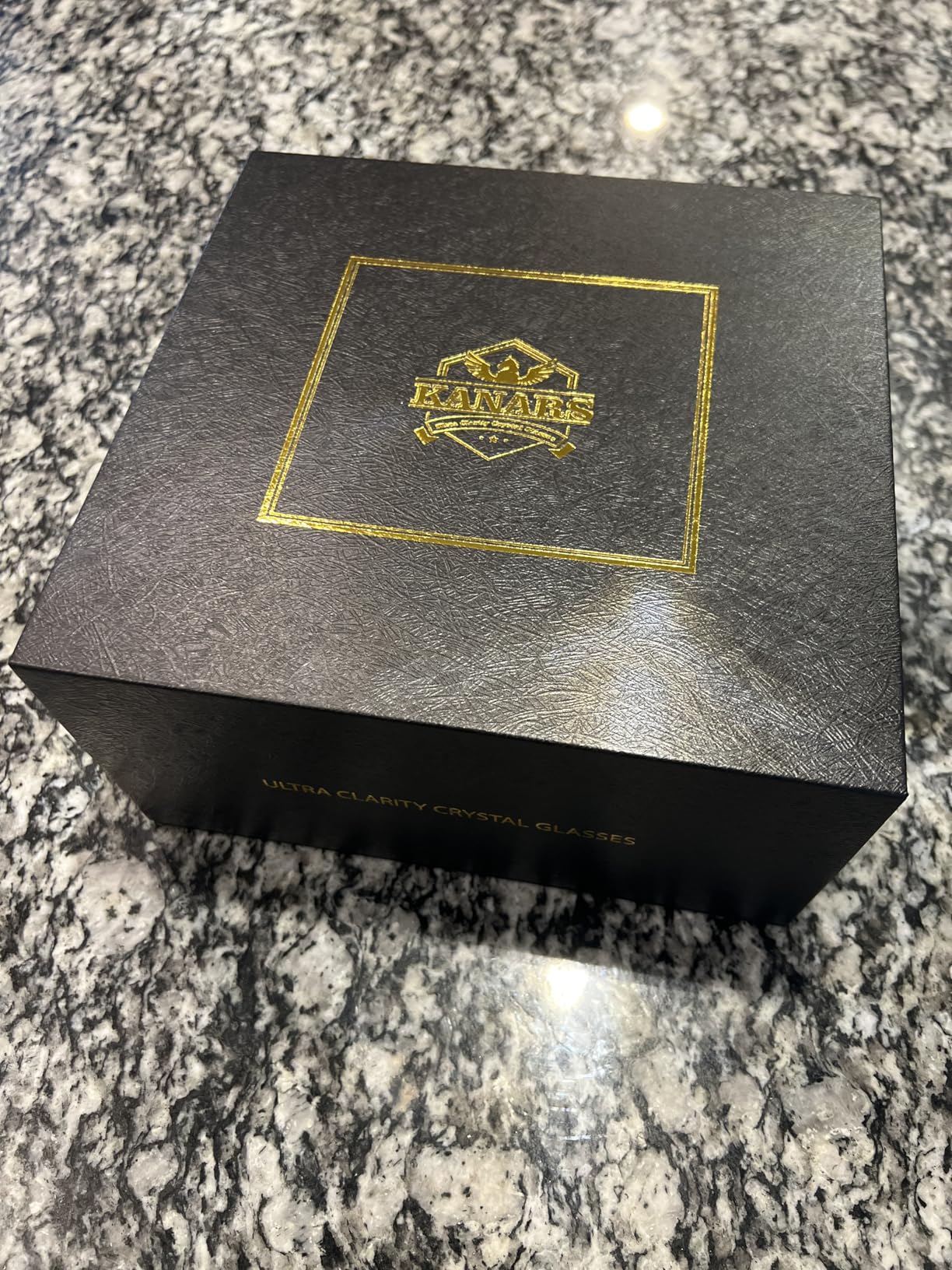 KANARS Old Fashioned Whiskey Glasses with Luxury Box - 10 Oz Rocks Barware For Scotch, Bourbon, Liquor and Cocktail Drinks - Set of 4 customer photo 2