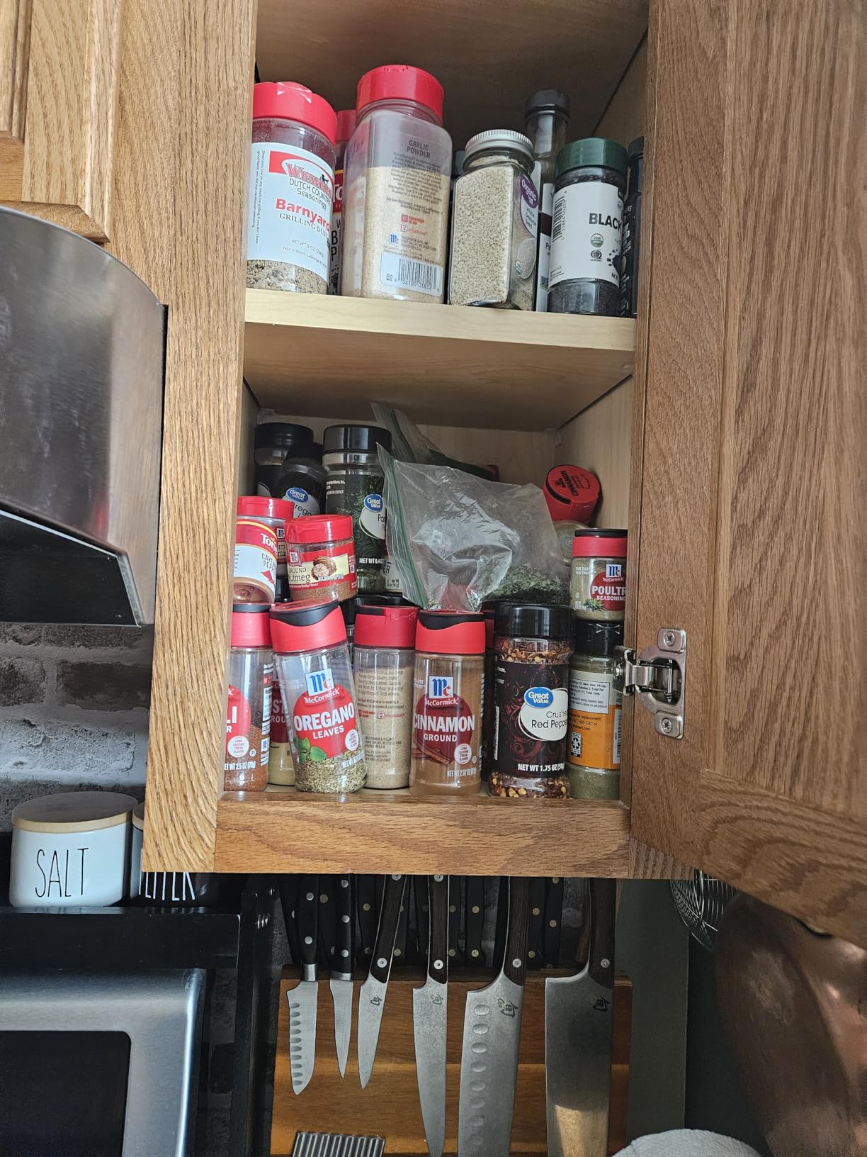 LYNK PROFESSIONAL Pull Out Spice Organization for Cabinets - 4-3/8 inch Wide - Spice Rack for Inside Cabinets, Slide Out Spice Rack Organizer for cabinet - Pull Out Spice Rack, Sliding 2 Tier Chrome customer photo 1