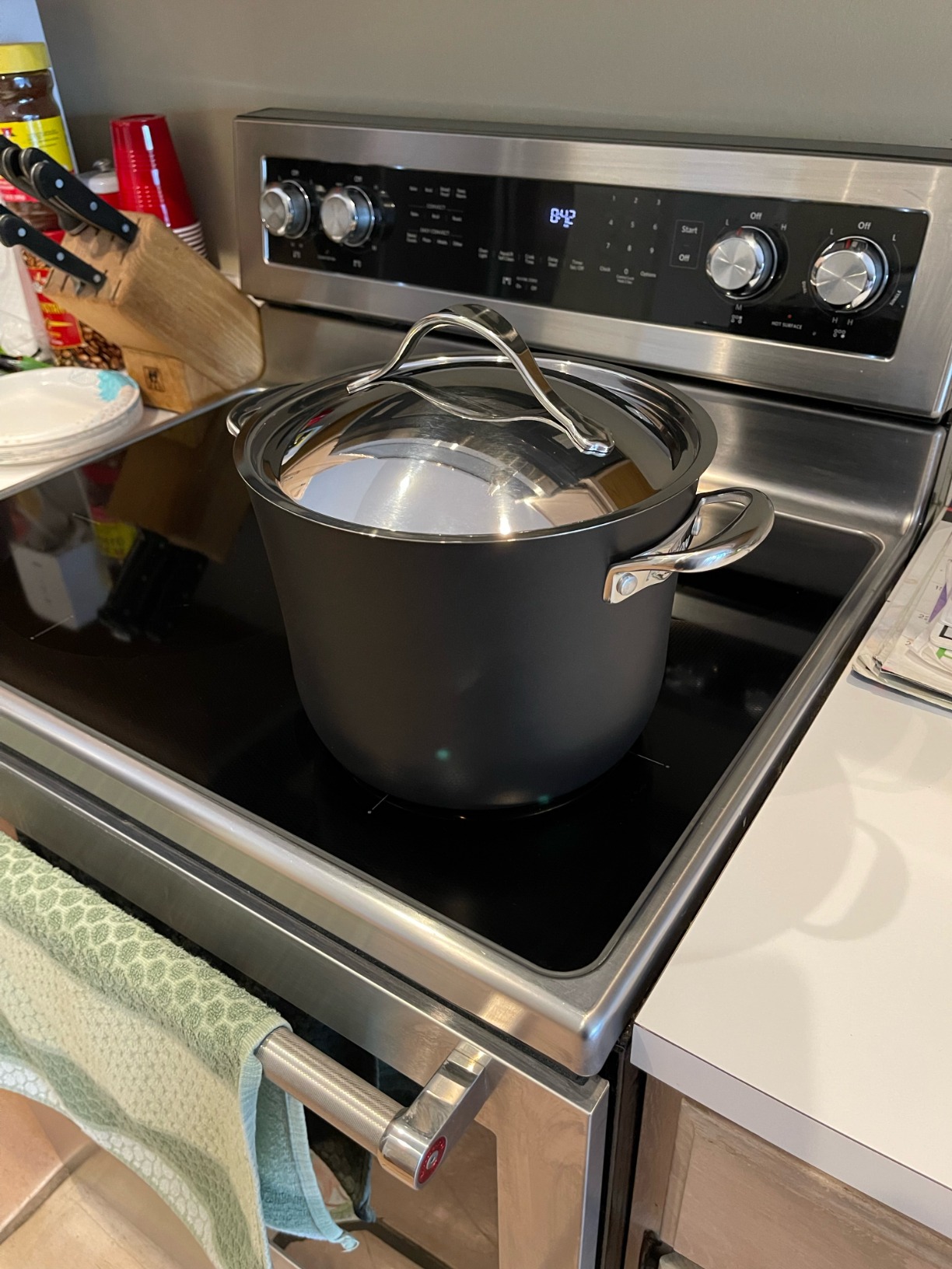 Anolon Nouvelle Copper Hard Anodized Nonstick Cookware Set / Pots and Pans Set - 11 Piece, Brown customer photo 2