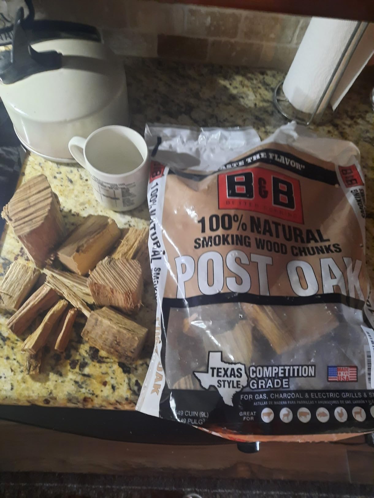B & B Charcoal 00132 Wood Smoking Chunks, 549 Cubic Inch customer photo 2