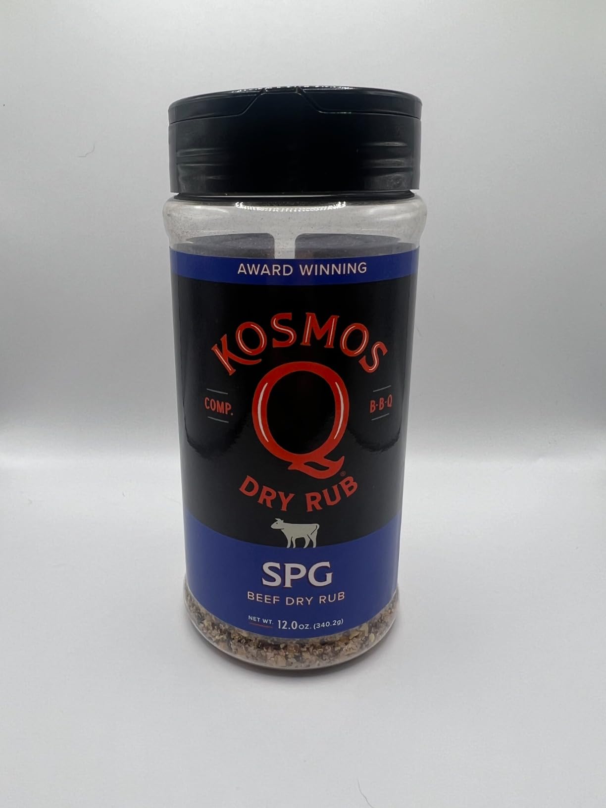 Kosmos Q SPG BBQ Dry Rub, Bold Salt Pepper Garlic Blend with Organic Cane Sugar, BBQ Seasoning for Brisket, Chicken, Steak, Ribs, Pork, Seafood & Veggies customer photo 2
