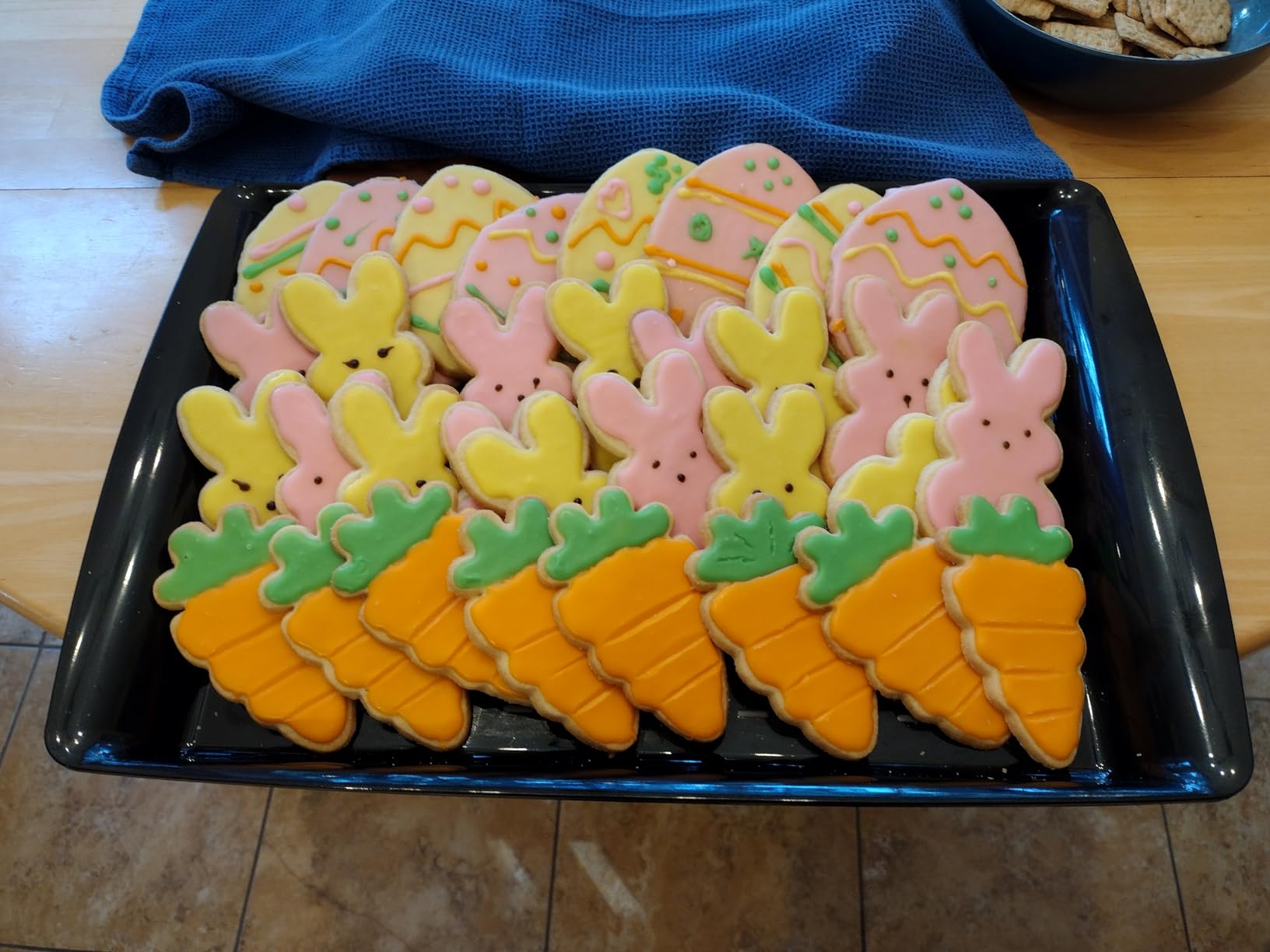 Ann Clark Cute Easter 3-Pc. Cookie Cutter Set, Made in USA, Easter Bunny, Carrot and Egg customer photo 2