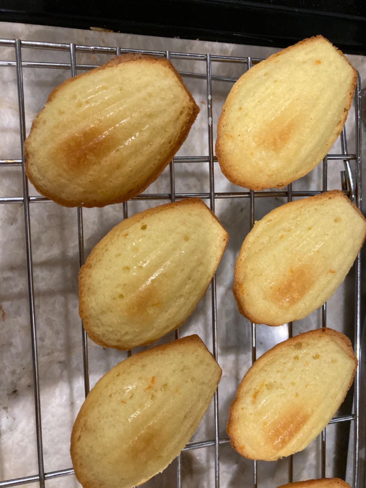 Webake Madeleine Pan 18 Cavity Silicone Madeleine Mold for Small Cake, Candy and Cookies customer photo 1