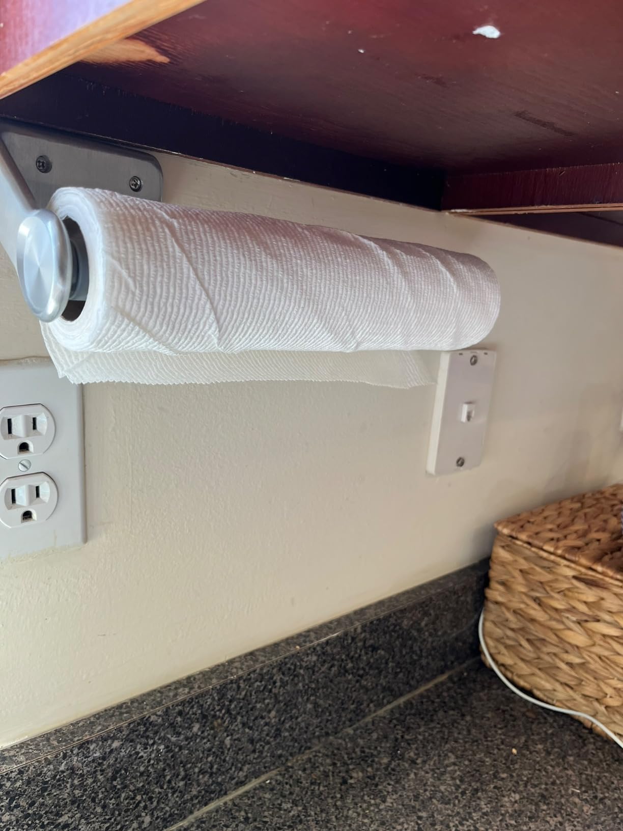 OXO Good Grips Steady Mounted Paper Towel Holder customer photo 2