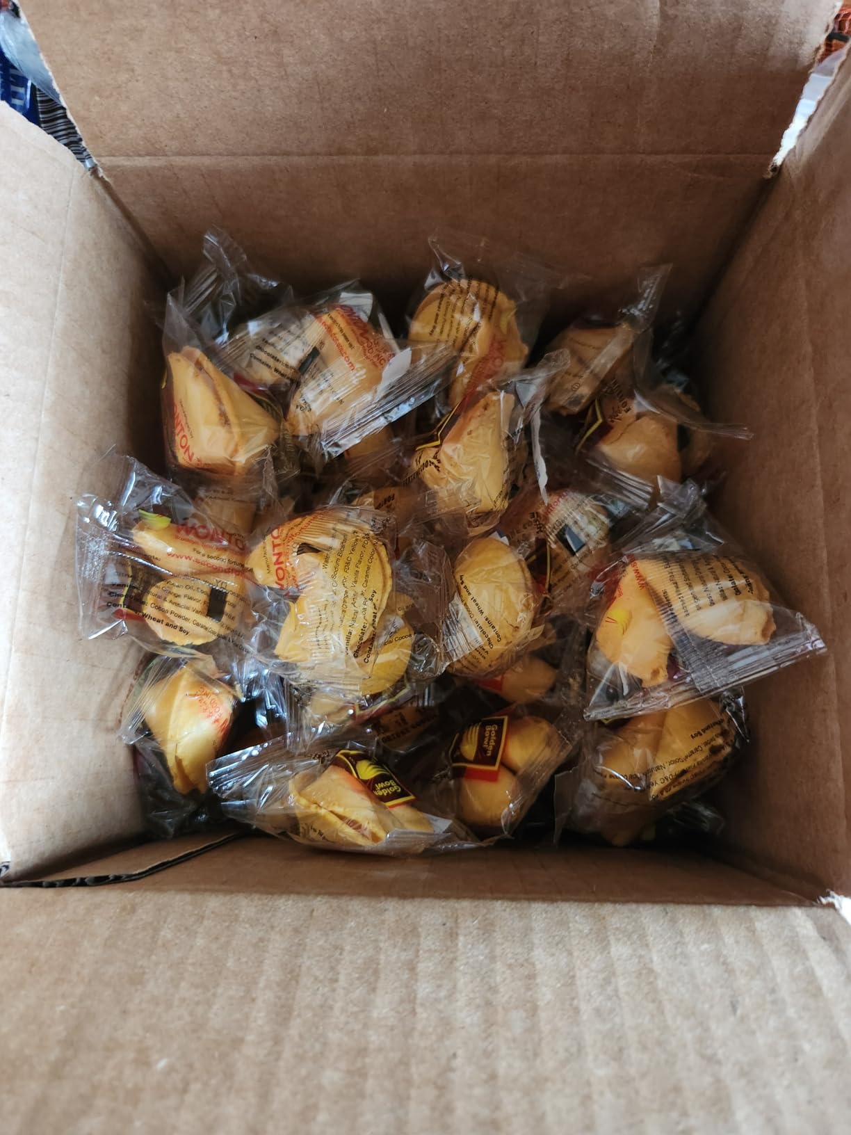 Sky | Fortune Cookies 50Pk | Premium USA Baked, Bulk Fortune Cookies Individually Wrapped customer photo 1