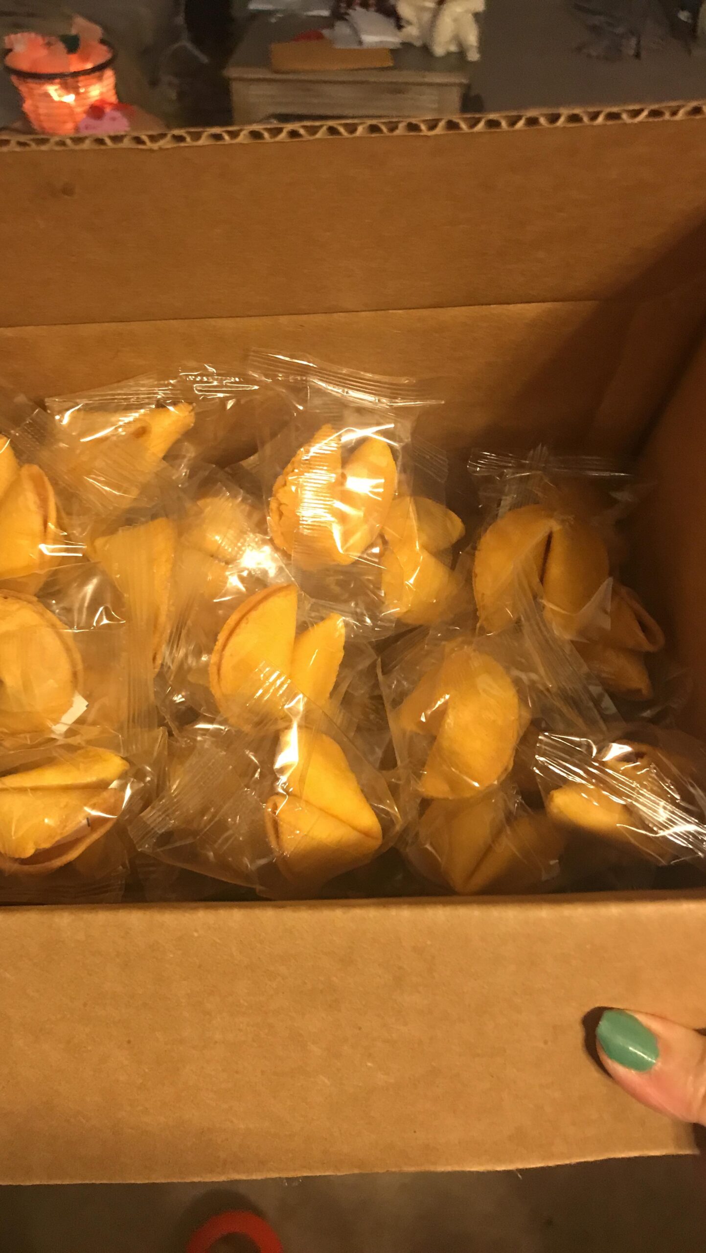 Sky | Fortune Cookies 50Pk | Premium USA Baked, Bulk Fortune Cookies Individually Wrapped customer photo 2