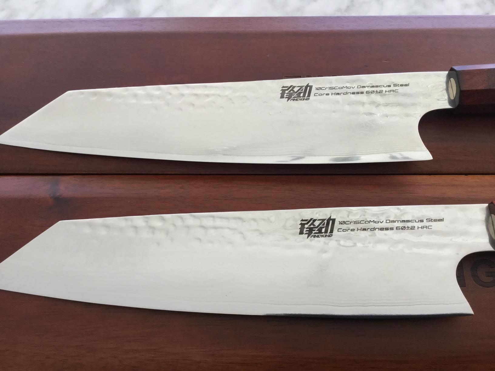 FINDKING Prestige Series Yanagiba Knife with Walnut Cover, Japanese SKD11 Damascus Steel Blade, Ebony Wood Octagonal Handle, Professional Sashimi Sushi Fish Knife (10.5 Inches, with Wooden Gift Box) customer photo 1