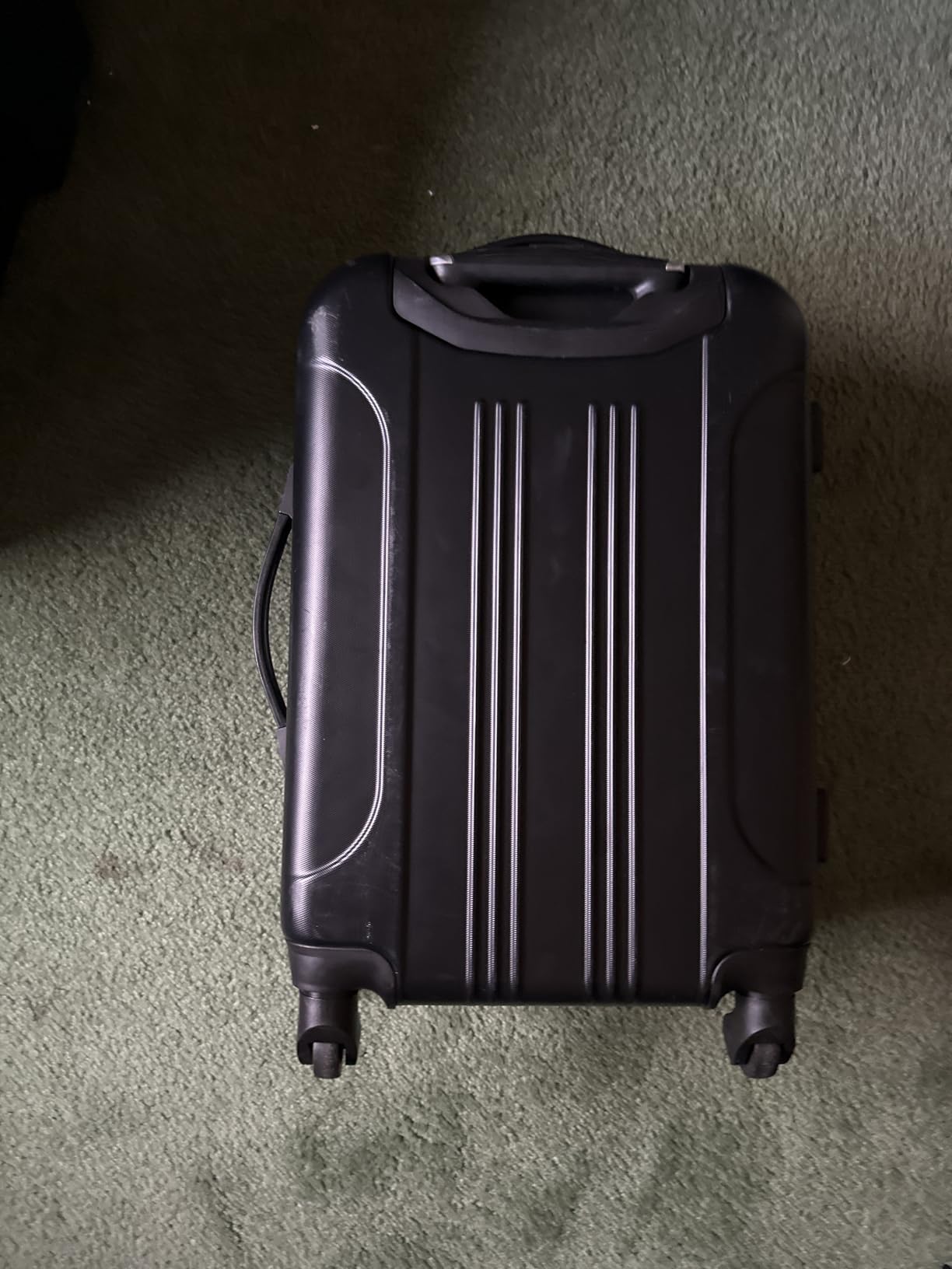 Travelers Club Chicago Hardside Expandable Spinner Luggages, Navy Blue, 5 Piece Set customer photo 2