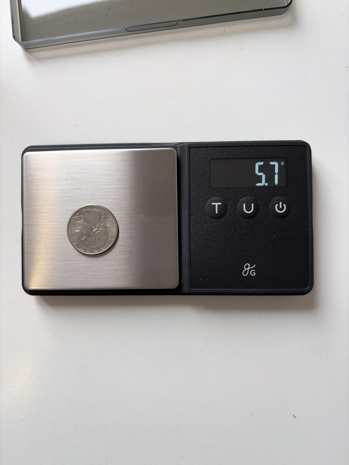 Greater Goods Digital Espresso and Coffee Scale - 750 x 0.1g, Mini Scale with 6 Units of Measurement customer photo 1