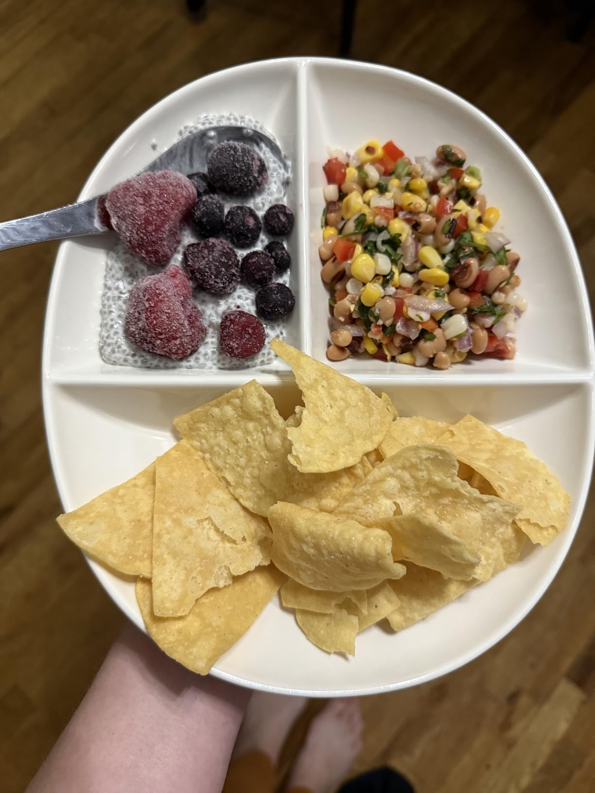Uba Portion Control Plate (PORCELAIN) for Adults for Healthy Diet customer photo 1