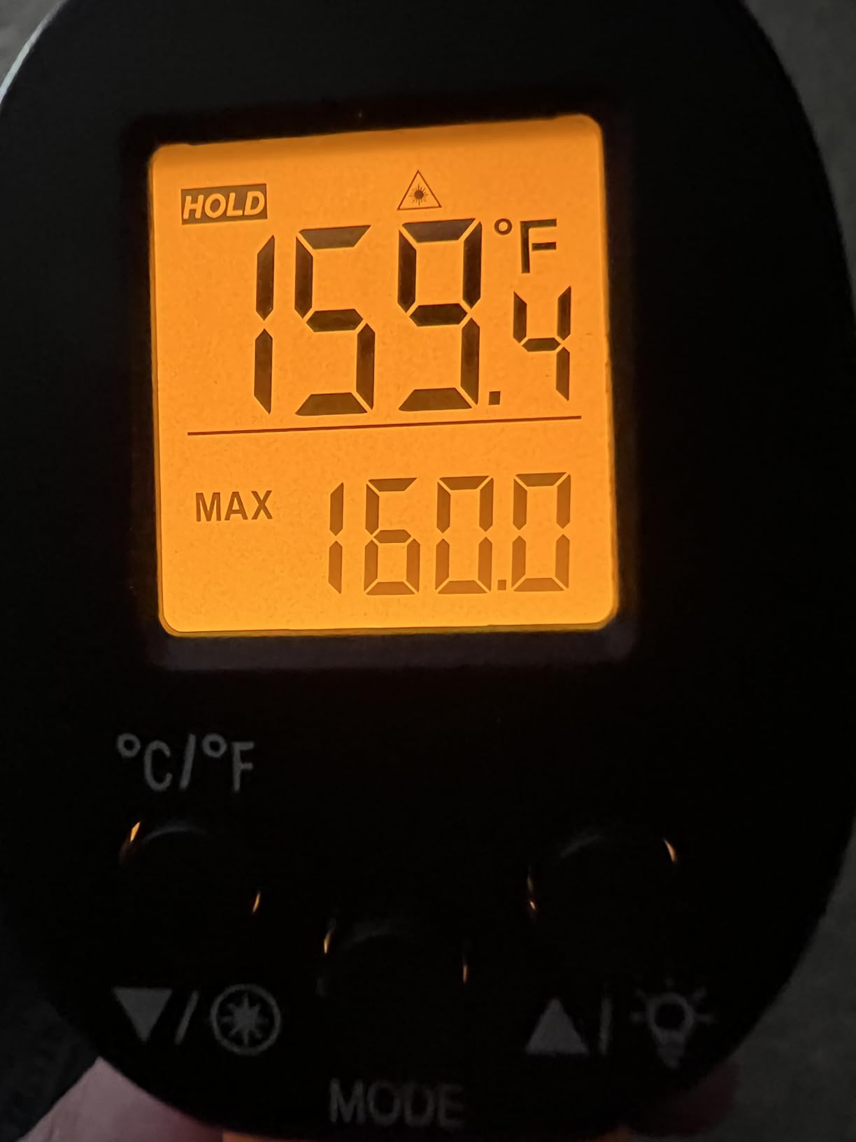 TempPro TP30 Infrared Thermometer Gun, Laser Thermometer for Cooking, Pizza Oven, Griddle, Engine, HVAC, Temperature Gun with Adjustable Emissivity & Max Measure -58F ~1022F customer photo 1