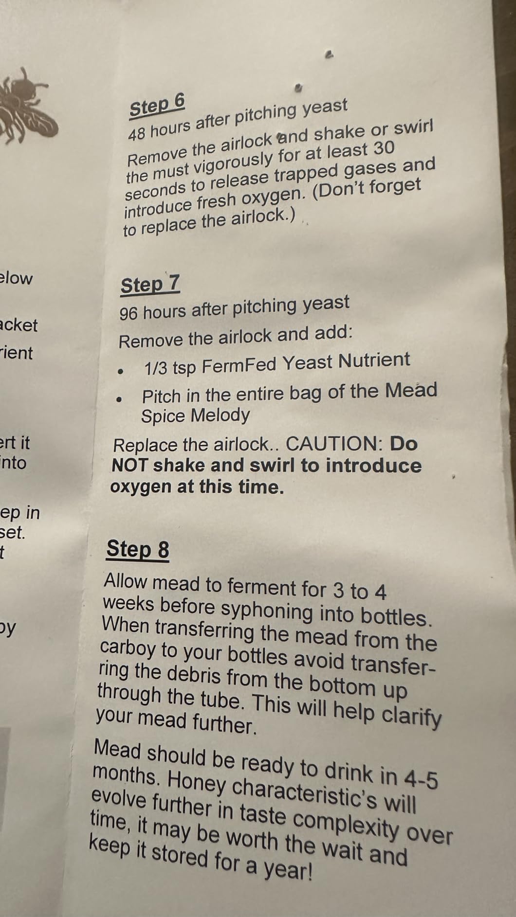 Mead Making Kit - 1 Gallon Mead Kit to Make Your own Honey Wine with Reusble Equipment- Brew Your Own Delicious Mead with Must Bee Company customer photo 1