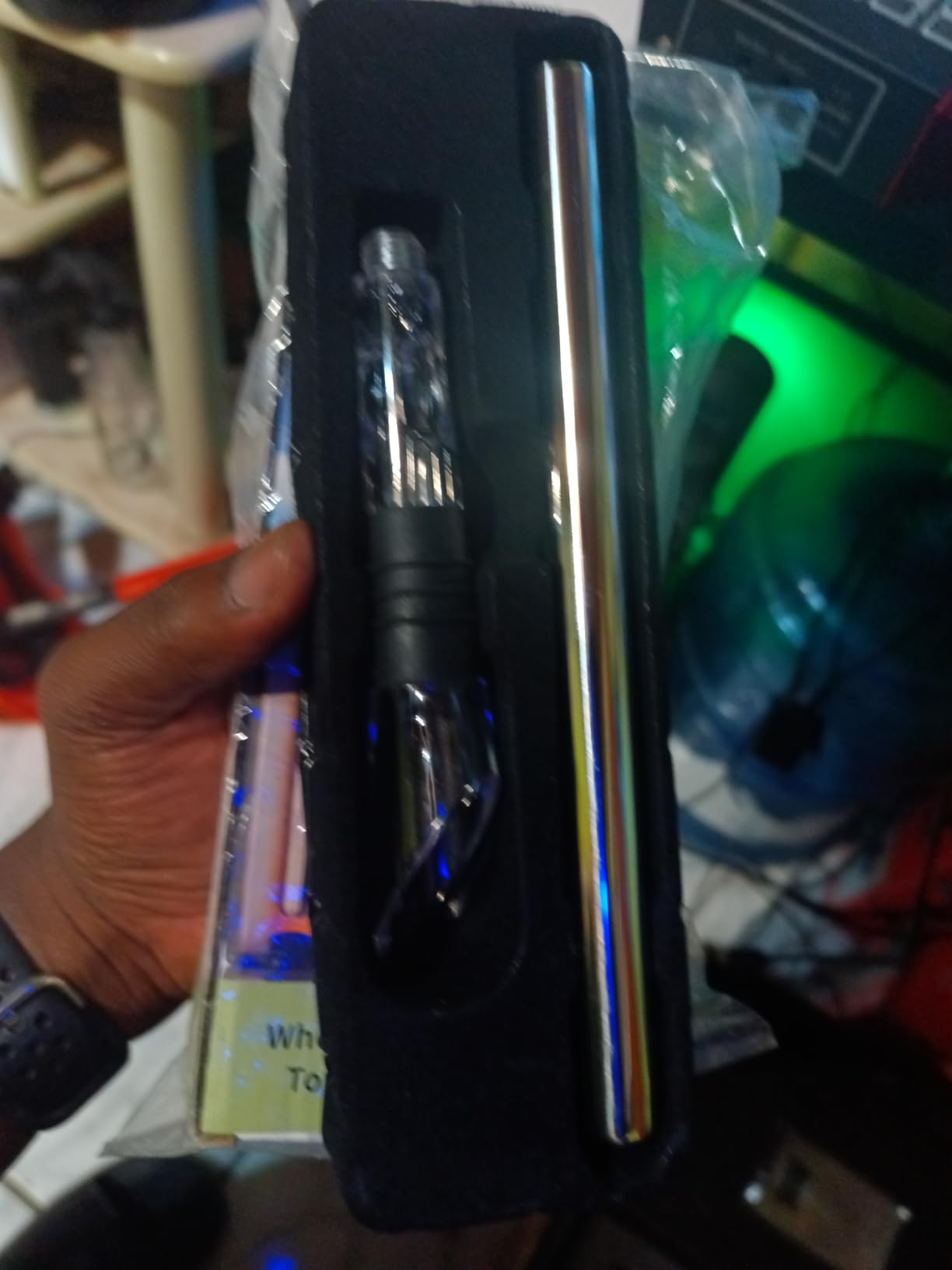 Wine Chiller - Wine Cooler Stick, 3 in 1 Stainless Steel Wine Bottle Chiller with Aerator and Pourer, The Best Holiday Gifts. customer photo 1
