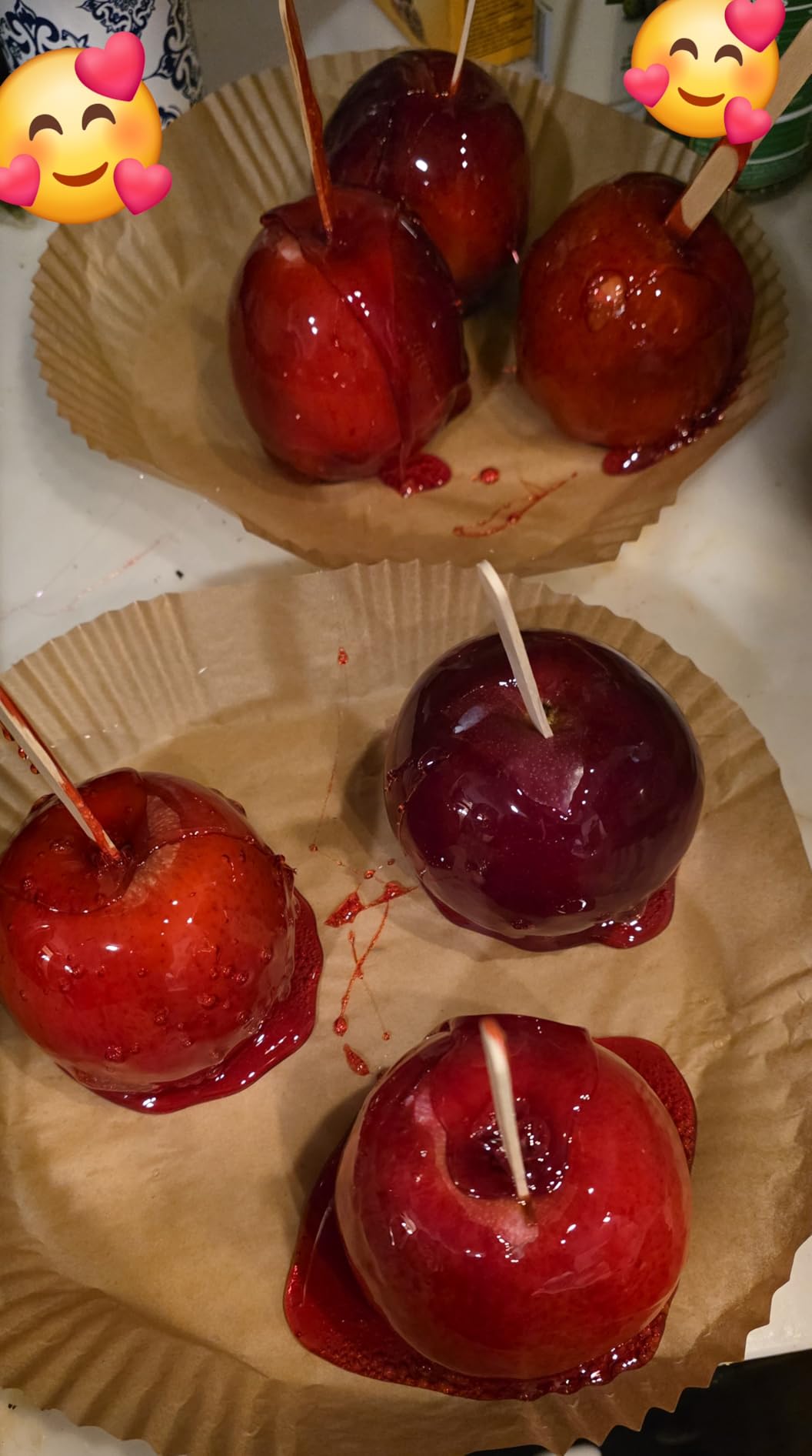 Concord Foods Candy Apple Kit (3 Pack) - Classic Red Apples for Family Treats, Carnivals, Fairs, and Fundraisers - Includes Candy Apple Mix and 10 Sticks - Easy, Fun, and Delicious - 5 oz Box customer photo 1