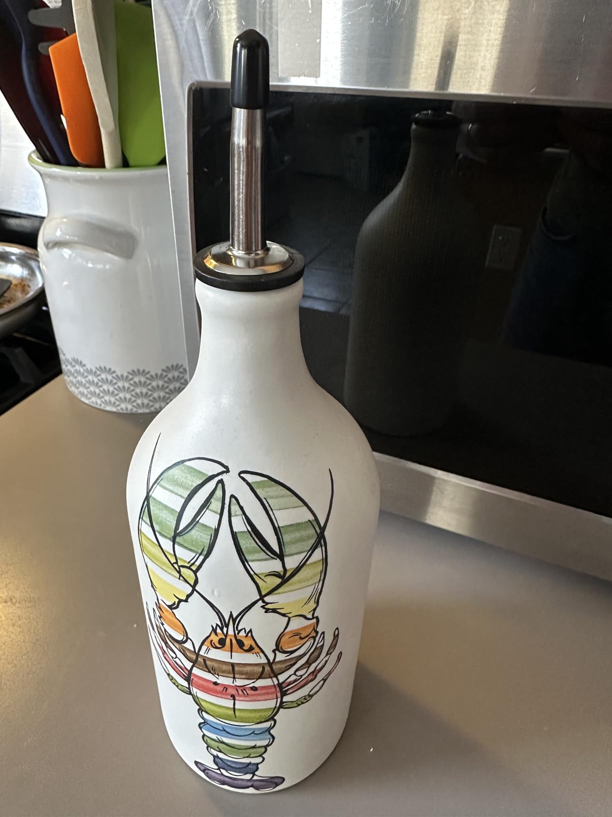 2PCS Stainless Steel Pourers, Speed Liquor Bottle Pourer, Olive Oil and Vinegar Tapered Stopper Spout, Suitable for About 3/4