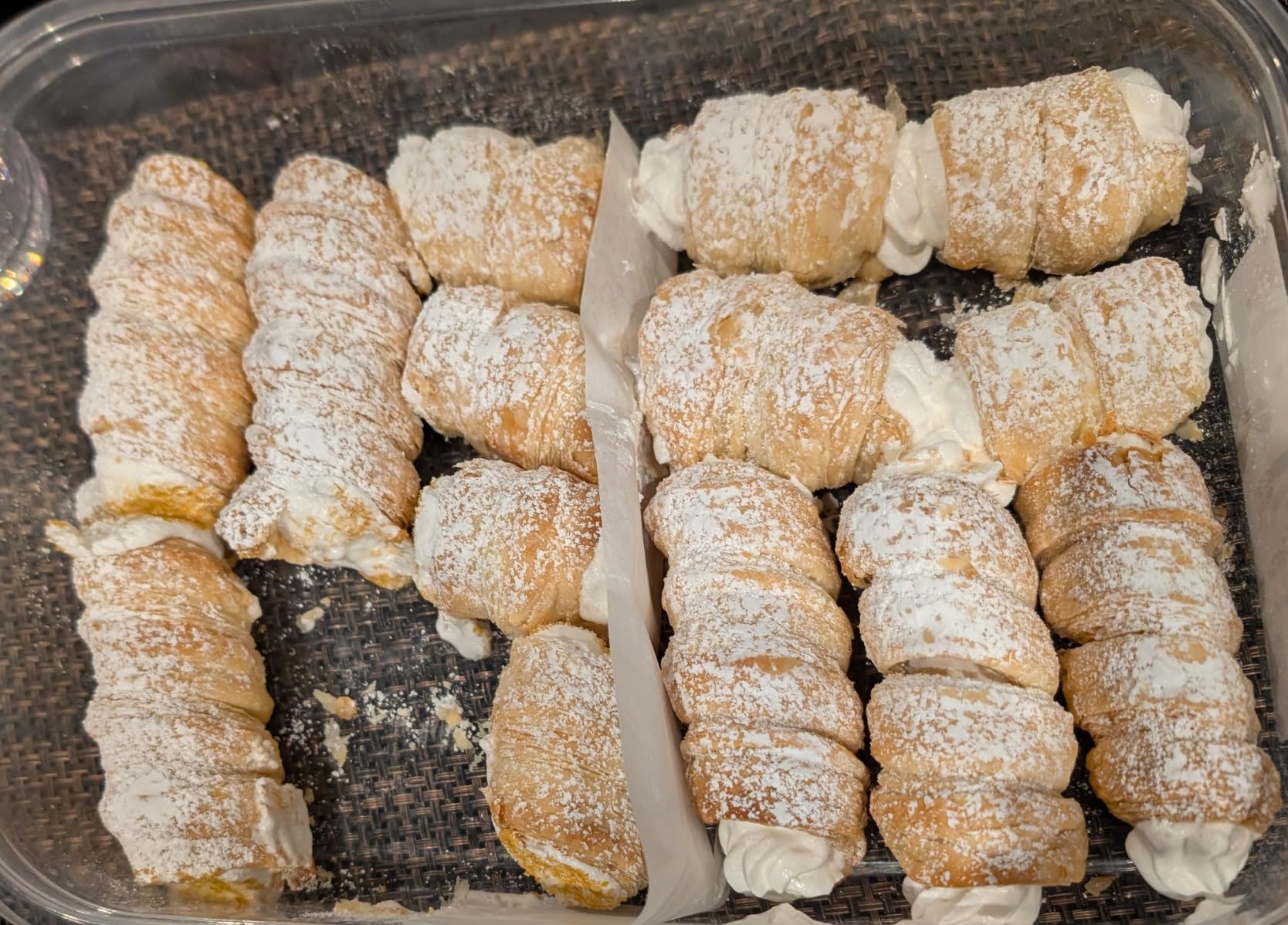 Non-stick Cream Horn Molds Stainless Steel, FantasyDay 4.72 inch Large Size Cannoli Tubes Kit Pack of 12 Baking Cones Pastry Roll Horn Croissant Mold - Christmas Anniversary Free Standing Cone Shape customer photo 2