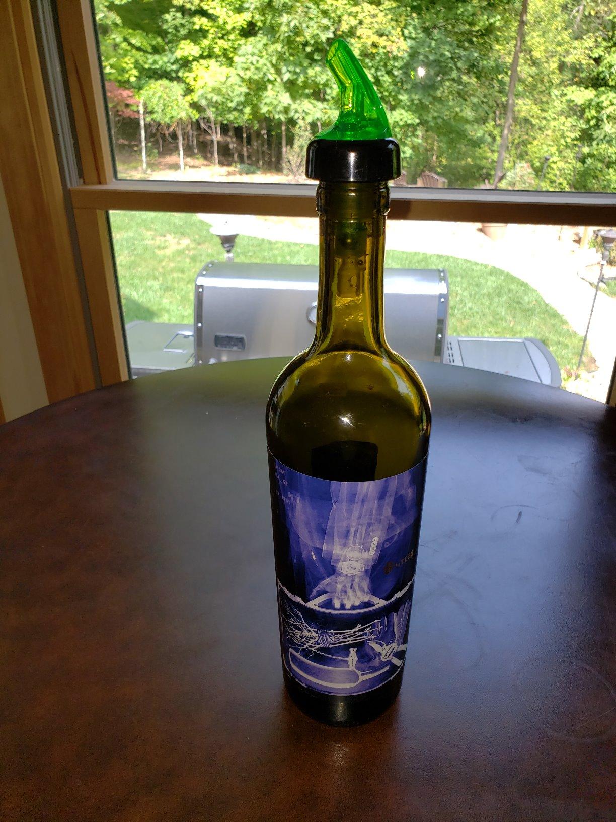 Measured Pourer - Liquor Bottle Pourers - Collared - Made 100% In The USA. Bar Spouts That Don't Leak - No Cracks, Just A Perfect Cocktail Pour Everytime. Great for Wine Too! (1.50) customer photo 1