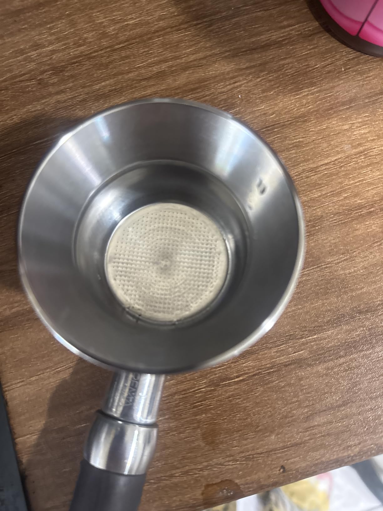 54mm Espresso Dosing Funnel, MATOW Stainless Steel Coffee Dosing Ring Compatible with Breville 54mm Portafilter customer photo 2
