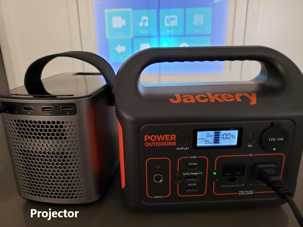 Jackery Portable Power Station Explorer 300, 292Wh Backup LiFePO4 Battery, Solar Generator for Outdoors Camping Travel Hunting Blackout customer photo 1