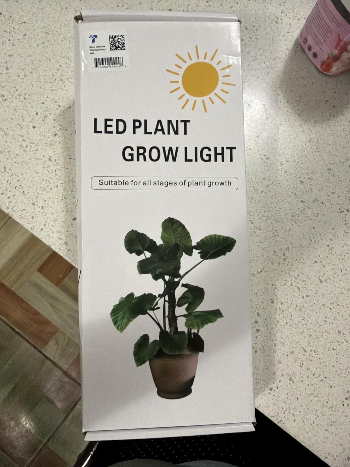 Grow Light for Indoor Plants - Upgraded Version 80 LED Lamps with Full Spectrum & Red Blue Spectrum, 3/9/12H Timer, 10 Dimmable Level, Adjustable Gooseneck, 3 Switch Modes customer photo 1