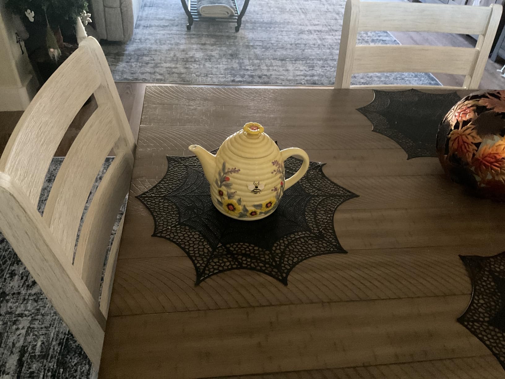 Bee Sweet 32 oz. 3-D Beehive Teapot Ceramic, Multi Colored customer photo 1