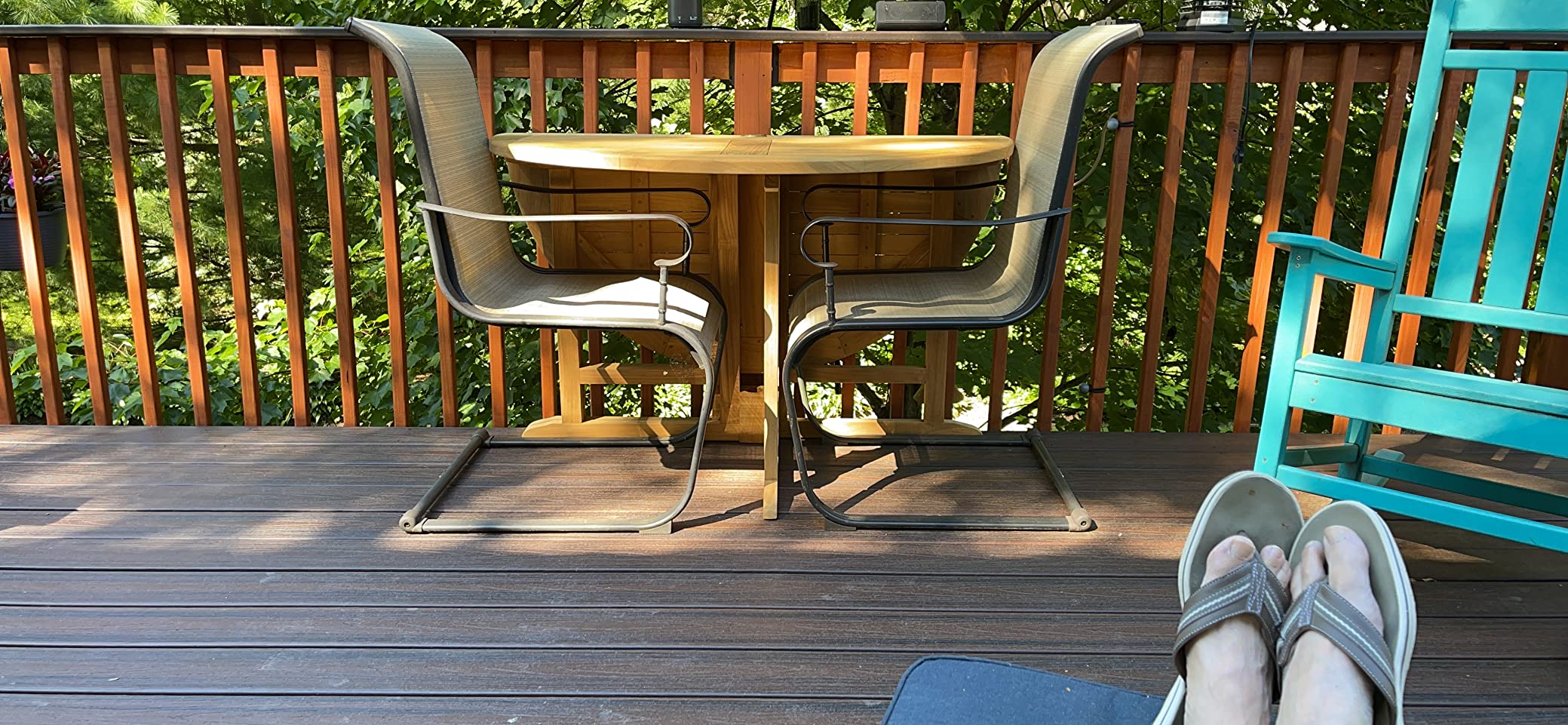 TITAN GREAT OUTDOORS Ash & Ember Luna Grade A Teak 47
