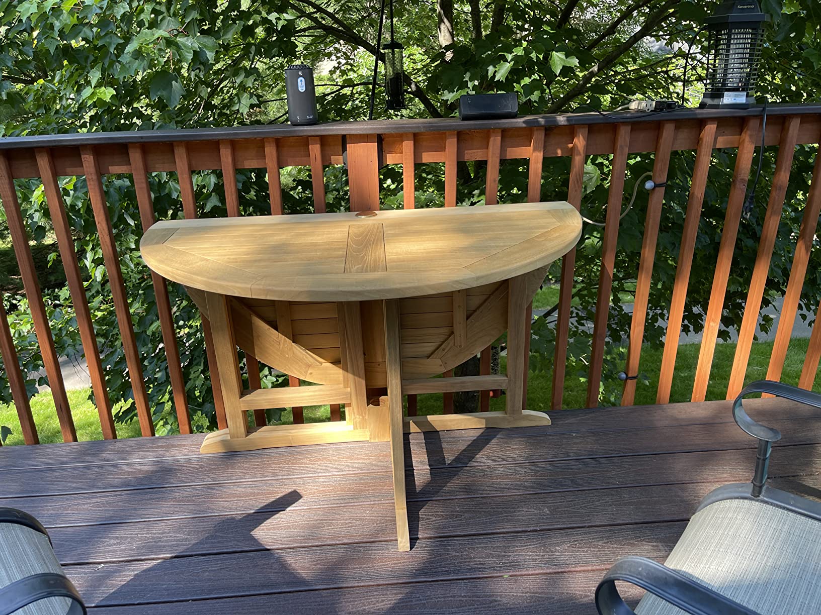 TITAN GREAT OUTDOORS Ash & Ember Luna Grade A Teak 47