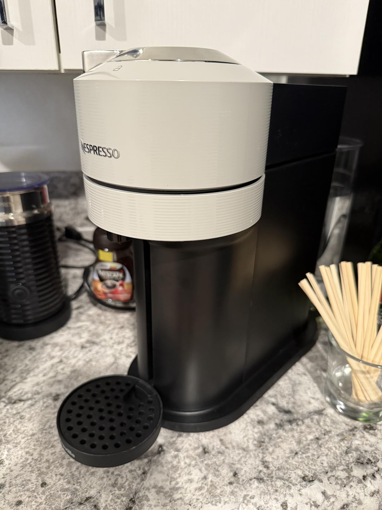 Nespresso Vertuo Next Coffee and Espresso Maker by Breville, with Aeroccino Milk Frother customer photo 1