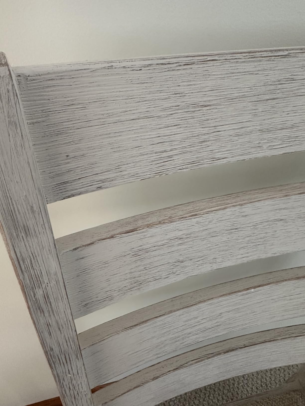 Signature Design by Ashley Skempton Modern Farmhouse Dining Room Chair, 2 Count, Ladderback Design, Wood, 17.75