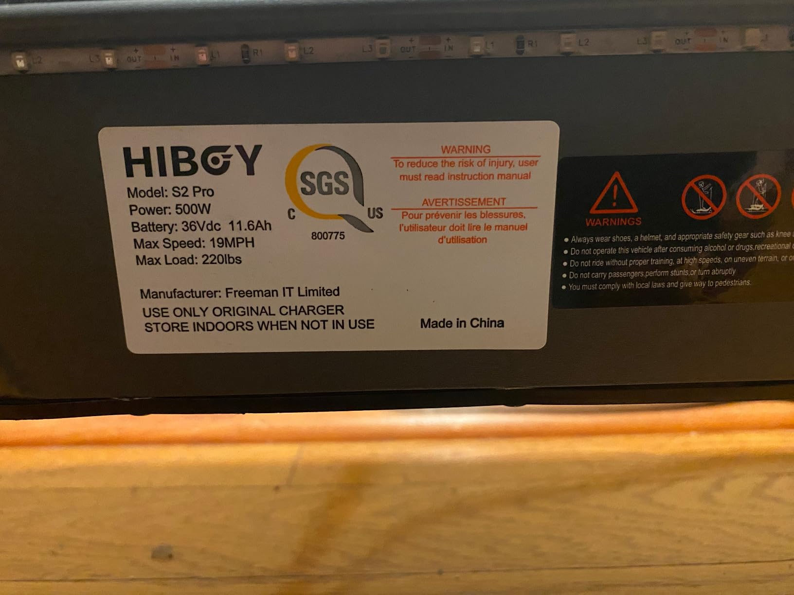 Hiboy S2 Pro/X300 Electric Scooter, 500W Motor, 10