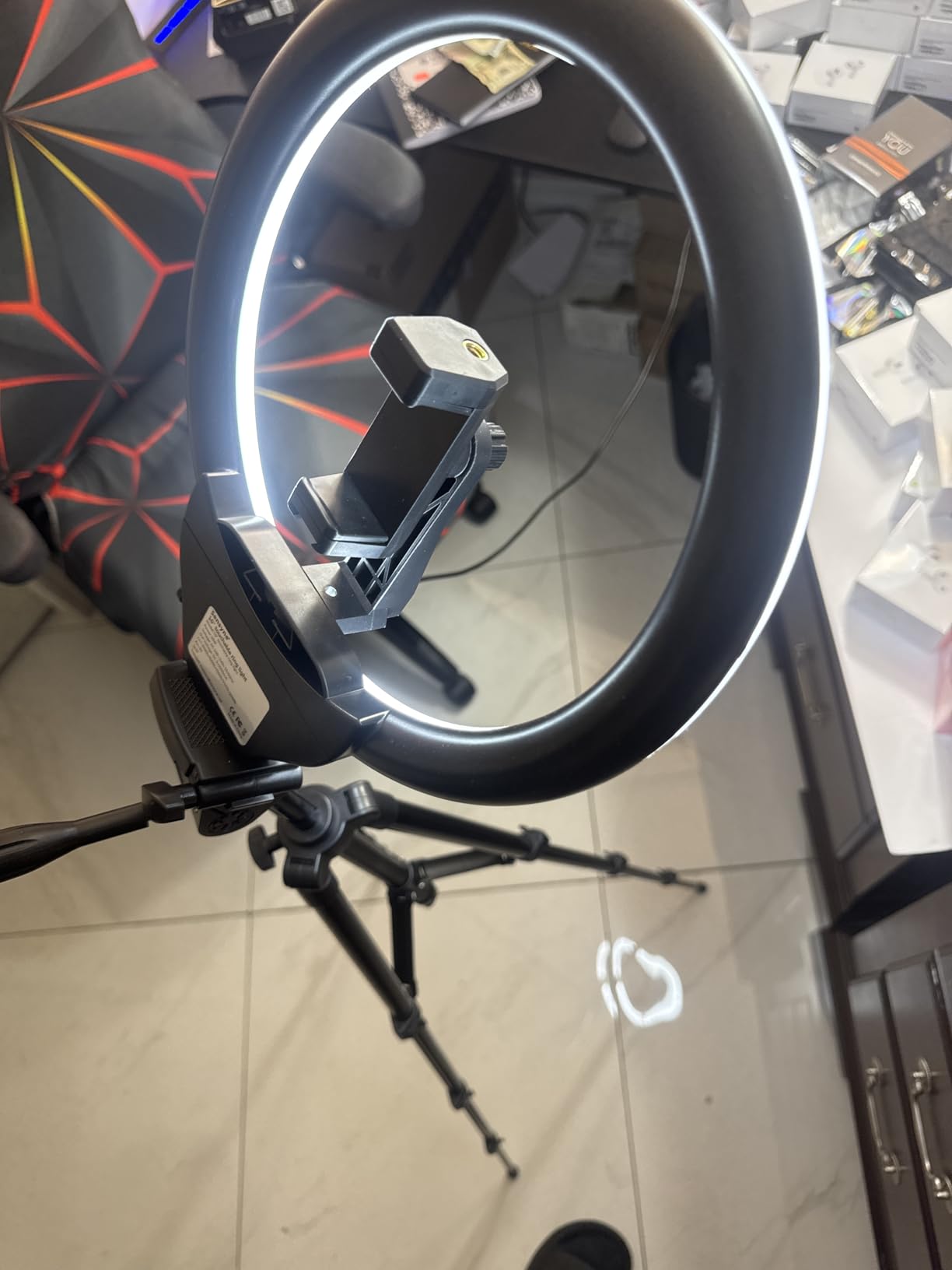 Sensyne Ring Light with Stand, 50
