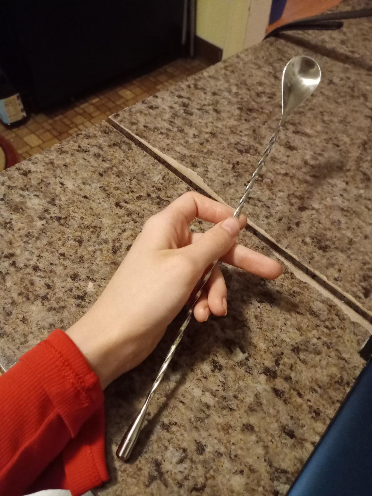 Zulay (8 inch) Stainless Steel Muddler for Cocktails - Professional Cocktail Muddler with Grooved Nylon Head - Ideal Bartender Tool for Mixing Drinks at Home, Bar, Parties, and More customer photo 2