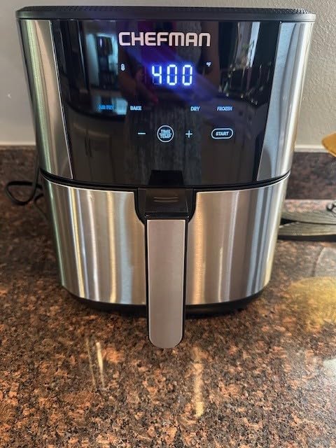 Chefman Air Fryer 8 Qt TurboFry 4-in-1 with 450°F Hi-Fry Option customer photo 1
