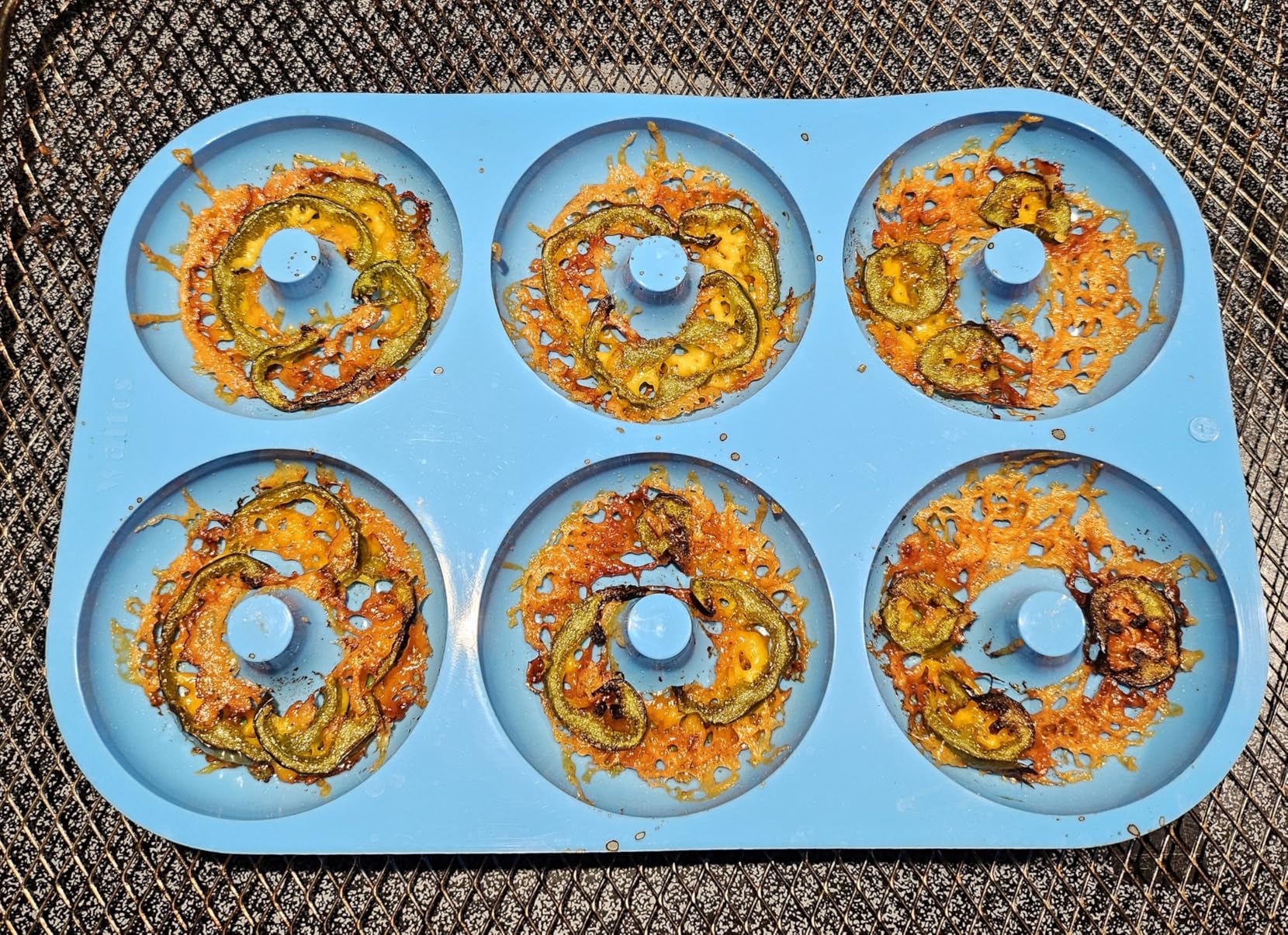 Walfos Non-Stick Donut Pan For Baking-Silicone Doughnut Mold, BPA FREE, Just Pop Out! Make Perfect Donut Cake Biscuit Bagels,Dishwasher Safe, Set of 3 customer photo 1