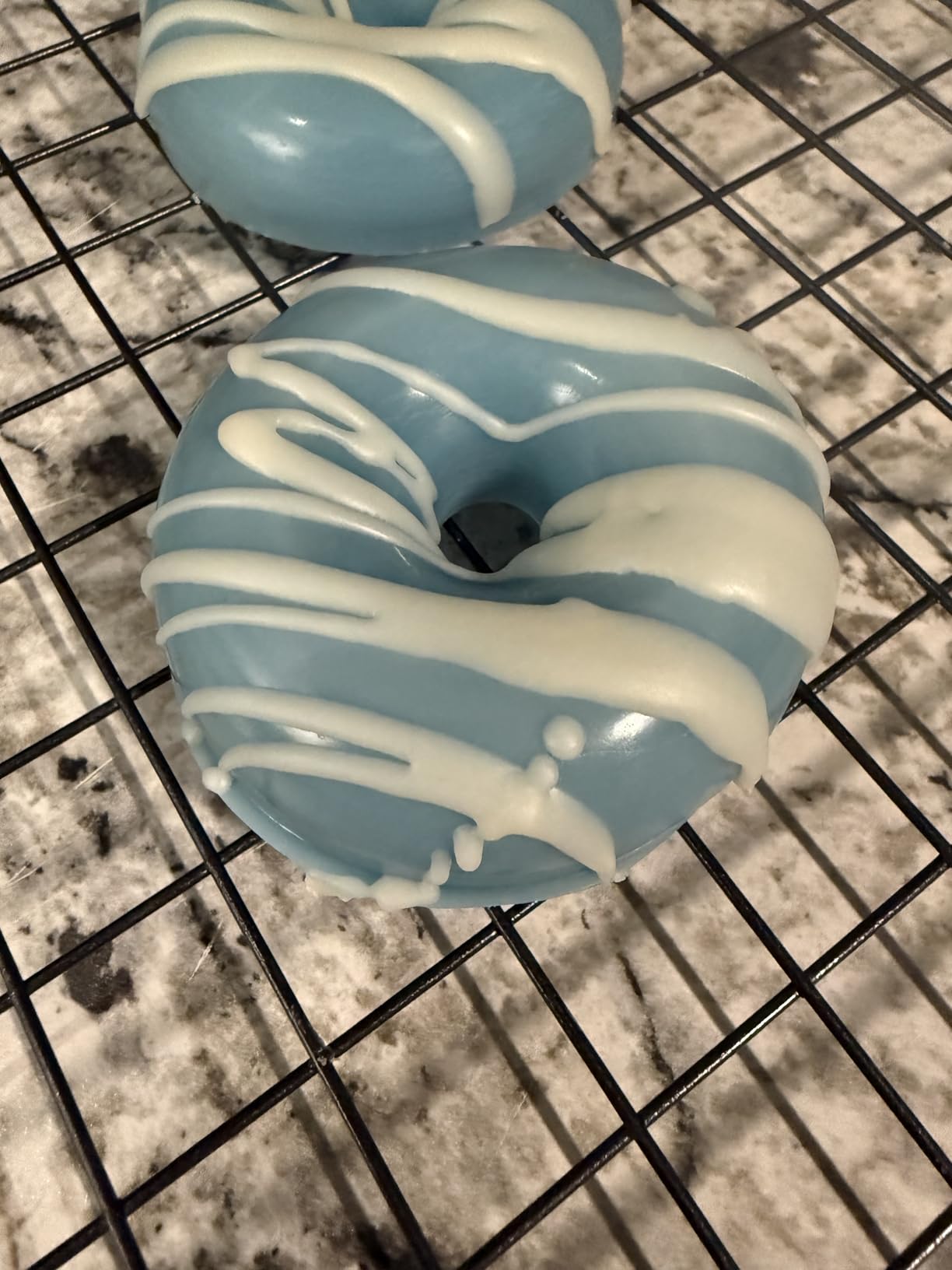 Walfos Non-Stick Donut Pan For Baking-Silicone Doughnut Mold, BPA FREE, Just Pop Out! Make Perfect Donut Cake Biscuit Bagels,Dishwasher Safe, Set of 3 customer photo 2
