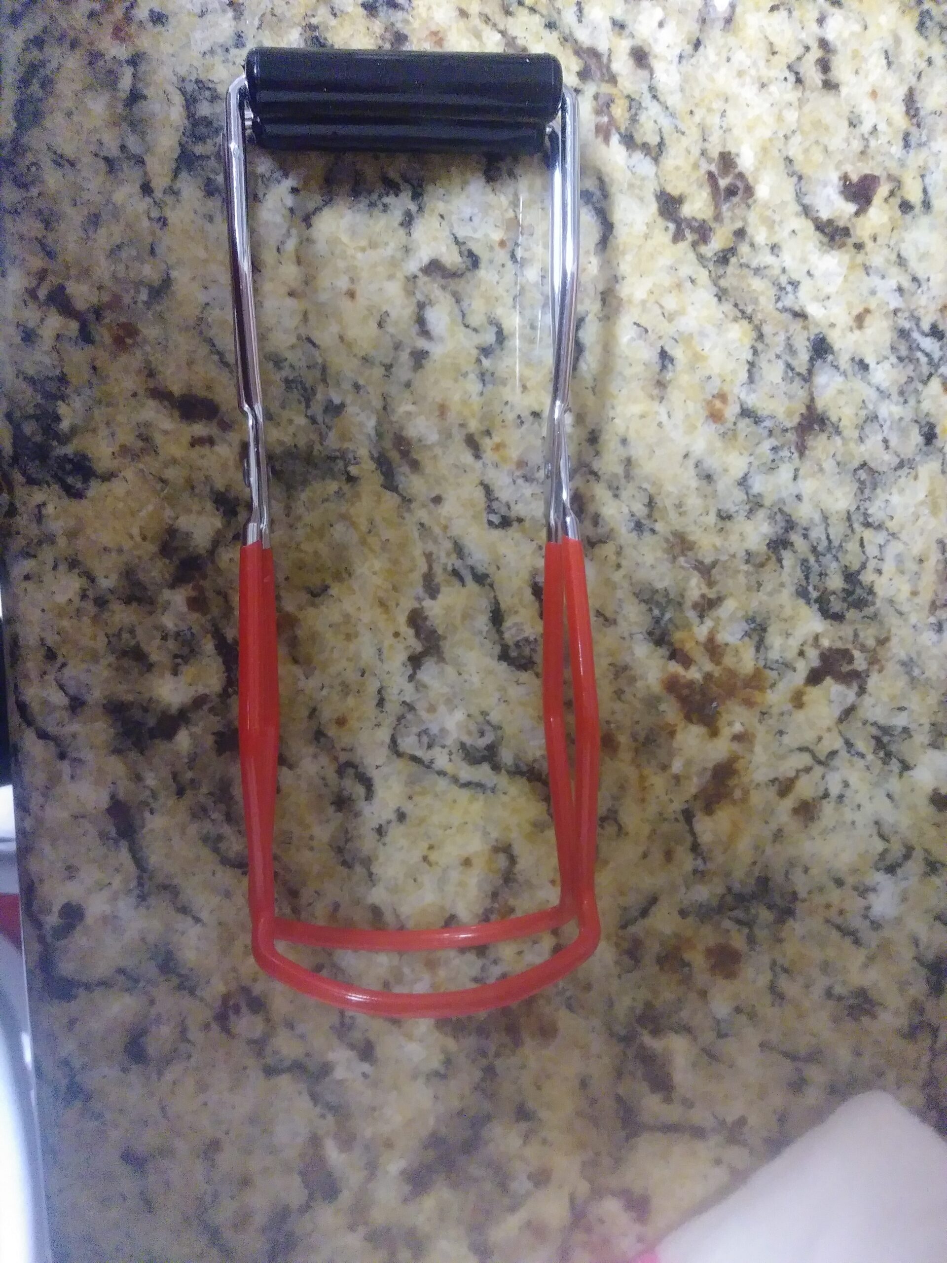 Oriflame Canning Jar Lifter Tongs, Stainless Steel Jar Lifter with Rubber Grips - for Slip Wide-Mouth Clip for Kitchen Restaurant customer photo 2