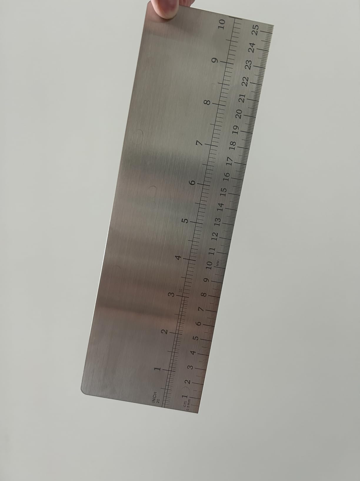 10inch Metal Cake Scraper,Stainless Steel Cake Edge Smoother for Buttercream, Cake Decorating Comb customer photo 2