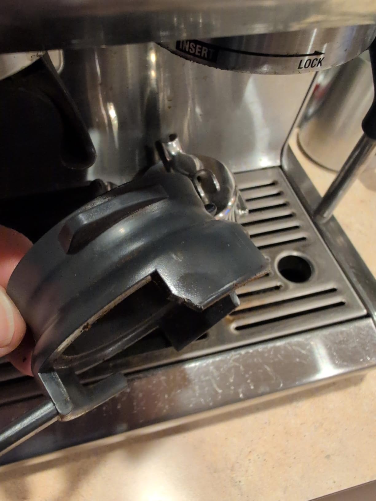 54mm Dosing Funnel for Breville Portafilters customer photo 1