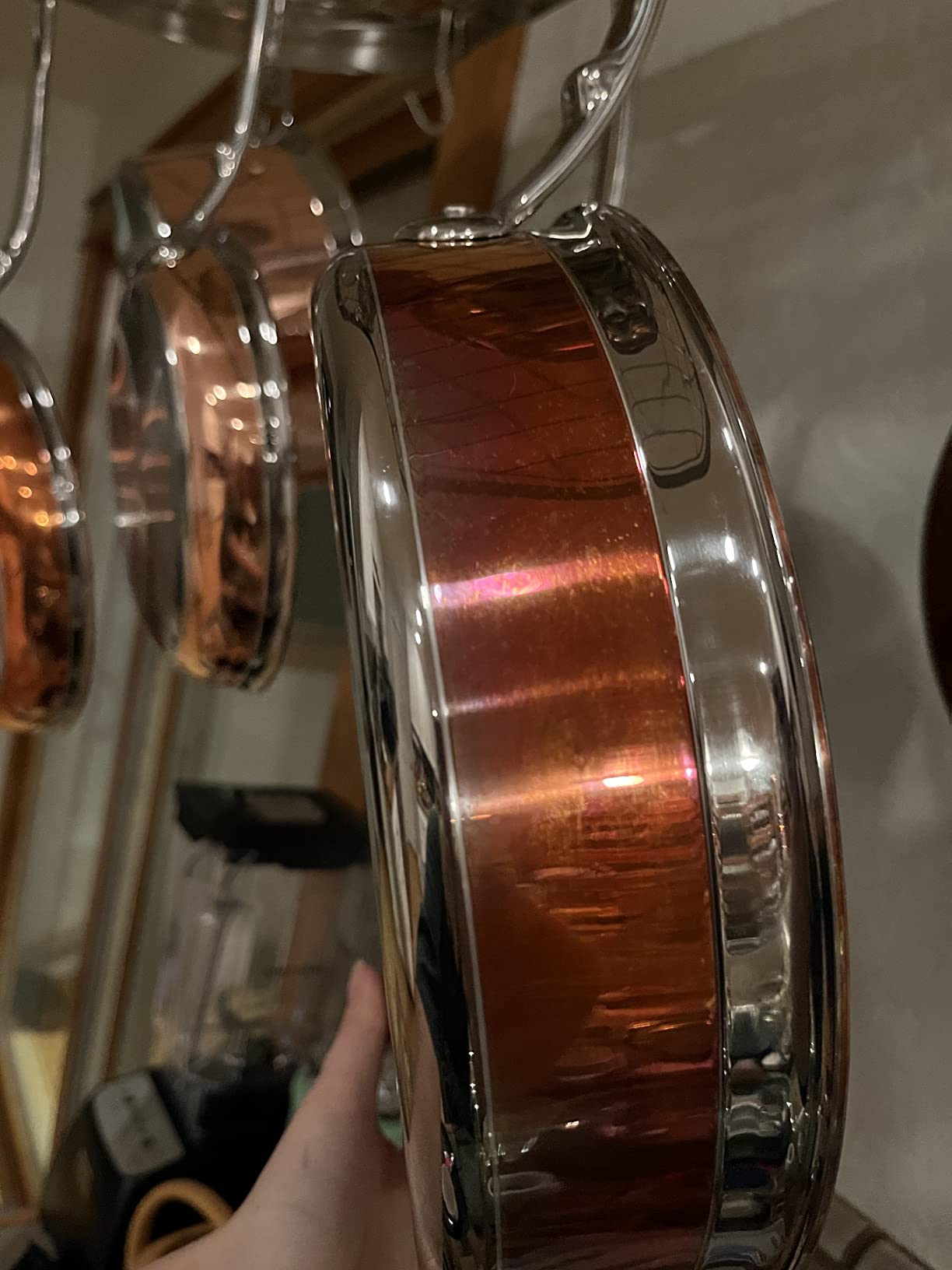 Hestan - CopperBond Collection - 100% Pure Copper Sauce Pan, Induction Cooktop Compatible, 1.5 Quart customer photo 1