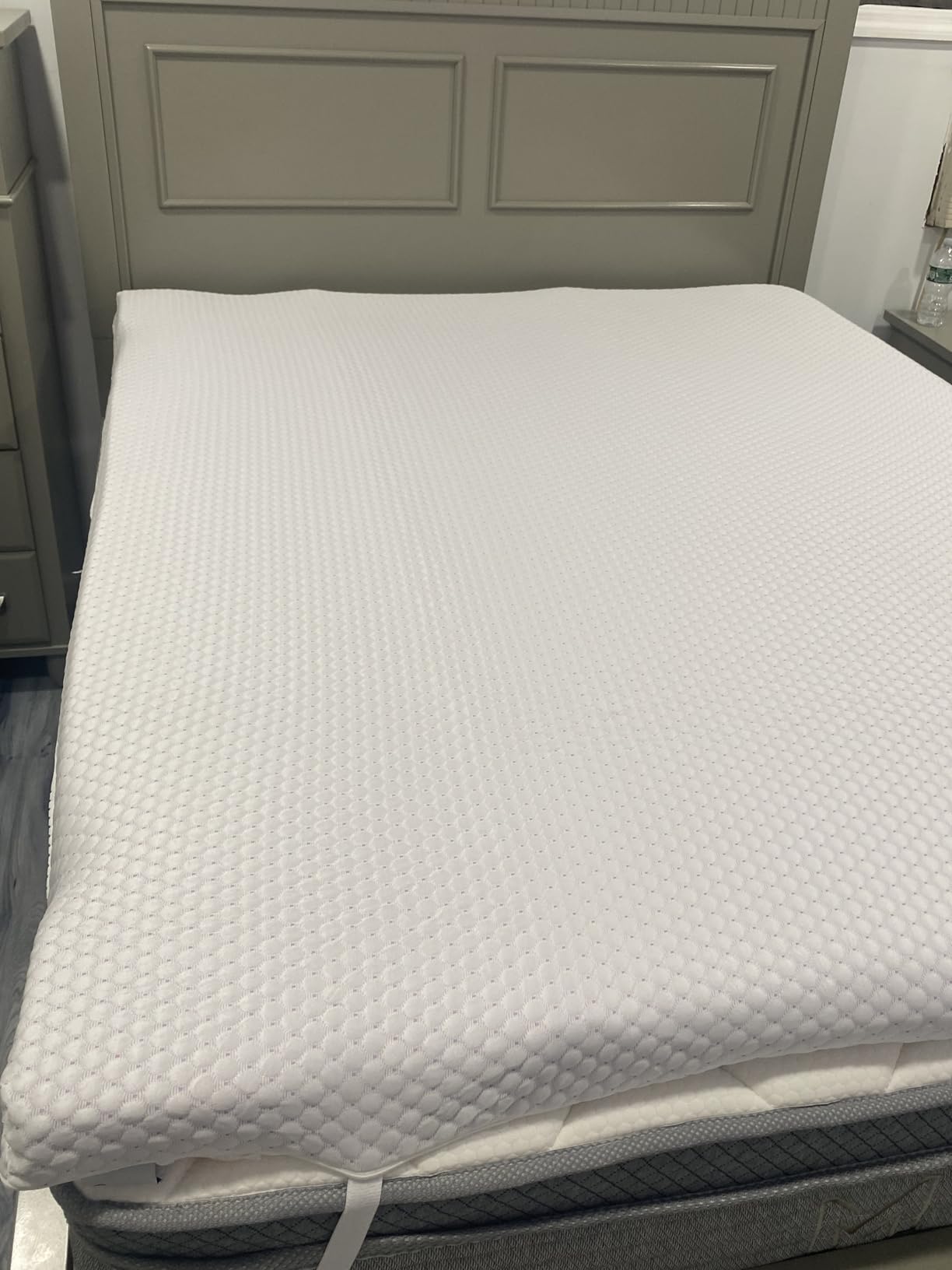 PERLECARE Queen Mattress Topper, 3 Inch Gel Memory Foam Mattress Topper for Pressure Relief, Premium Soft Cooling Sleep, Non-Slip Design with Removable & Washable Cover, Oeko-Tex Certified customer photo 1