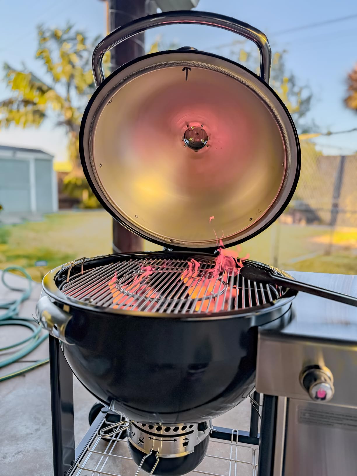 Weber Summit Kamado S6 Charcoal Grilling Center, Black - Dual-Walled Insulated Steel Kamado with 24 inch Cooking Area, Porcelain-Enameled Kettle & One-Touch Cleaning System customer photo 1