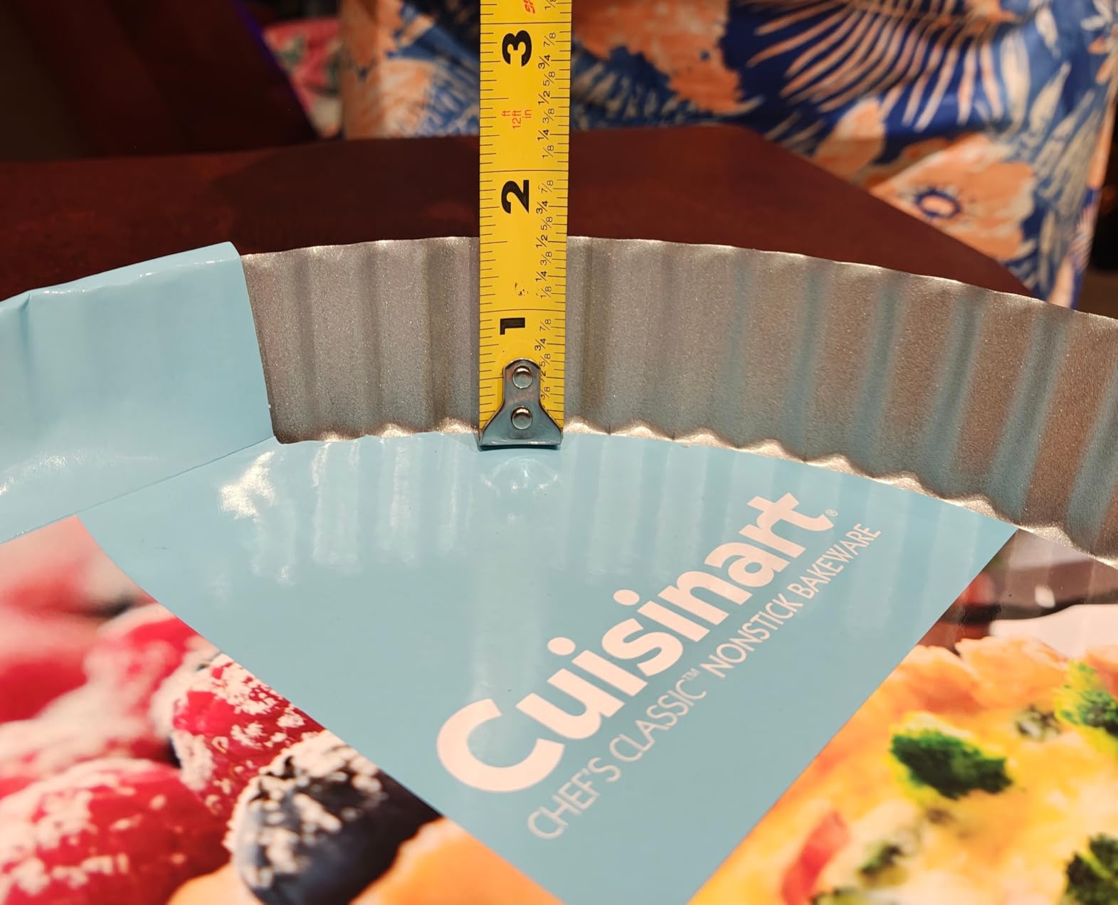 CUISINART AMB-9TRT Chef's Classic Nonstick Tart Pan, 9 Inch, Silver customer photo 2