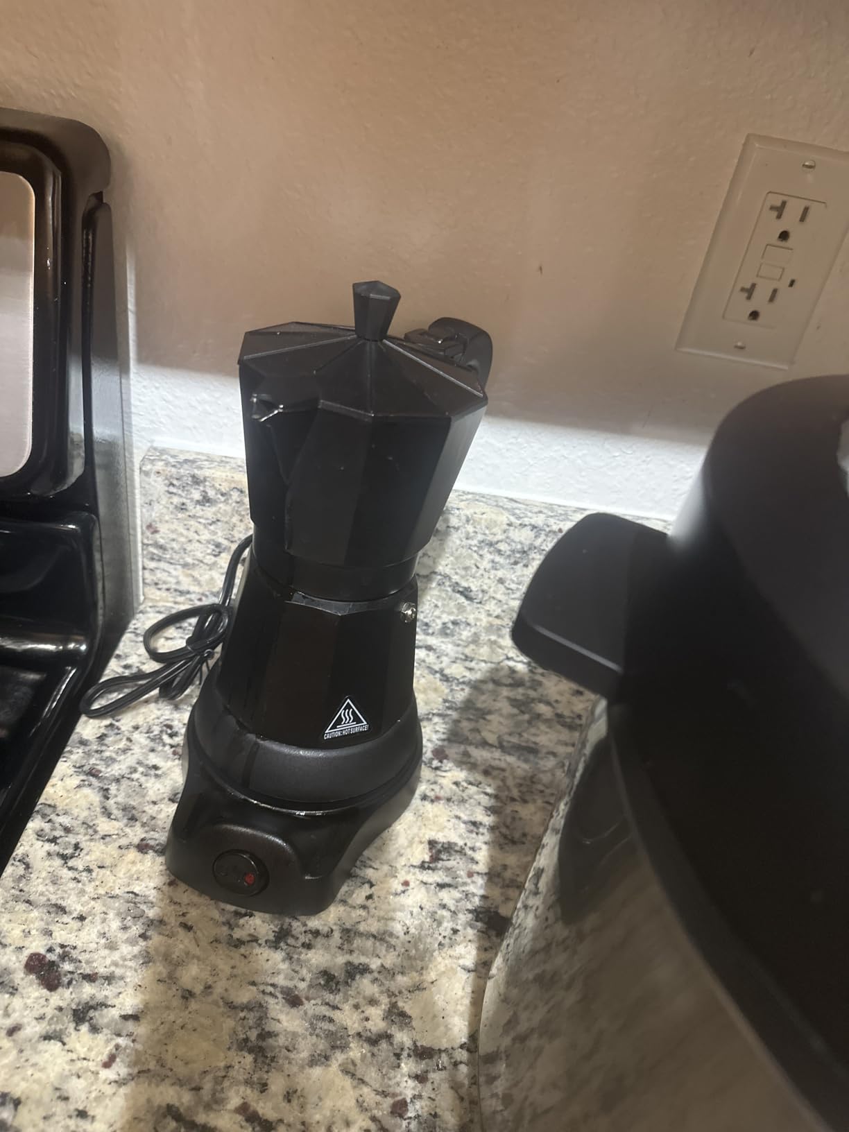 SHANGSKY Coffee Pot Electric Moka Pot 6 Cup, Espresso Coffee Maker Cafeteras Electricas Italian Coffee Maker Espresso Makers Portable Aluminum Electric Mocha Pot customer photo 2