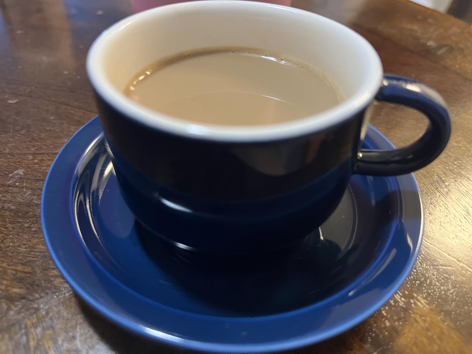 Sweese Porcelain Espresso Cups Set, 4 oz Stackable Cups with Saucers Metal Stand, Set of 4, White customer photo 2