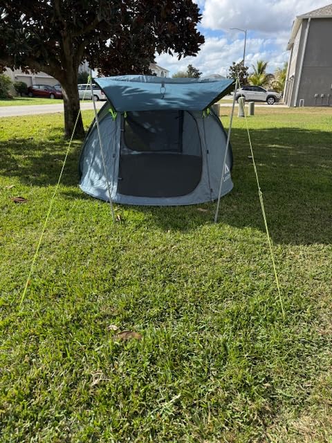4 Person Easy Pop Up Tent Waterproof Automatic Setup 2 Doors-Instant Family Tents customer photo 1