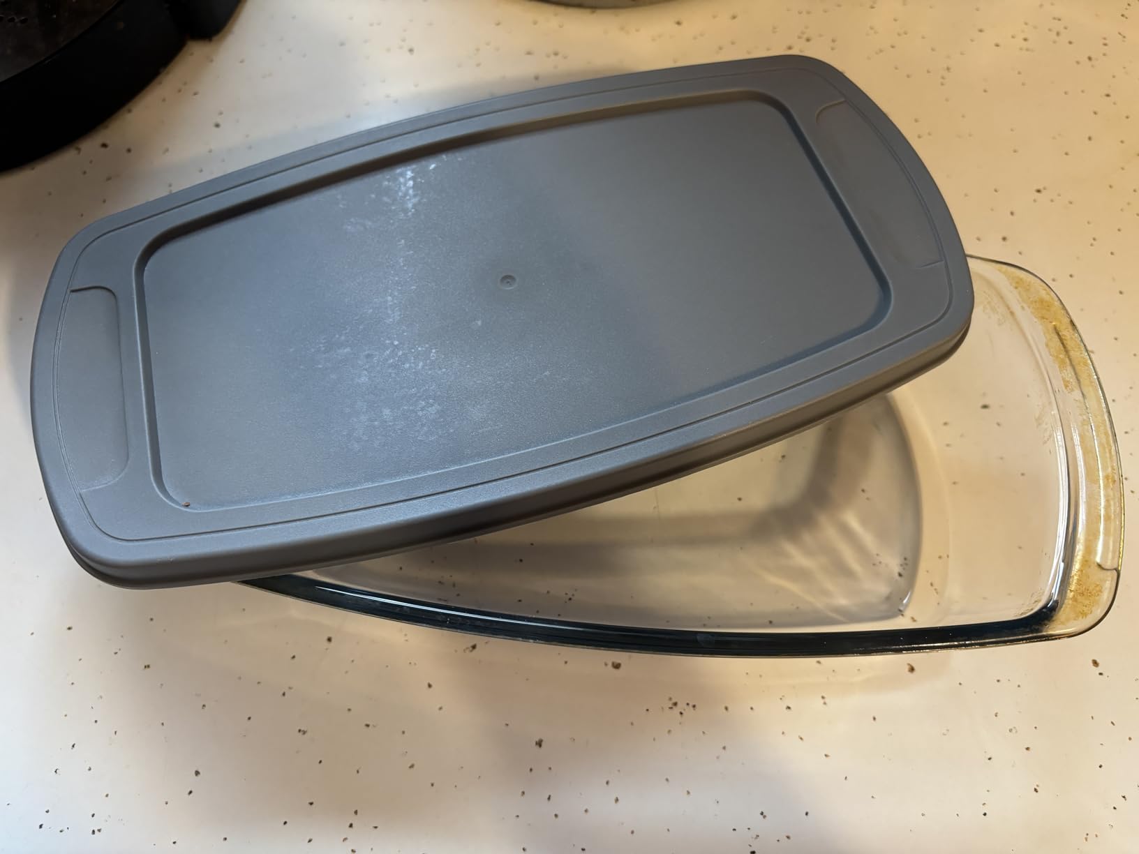 Razab LARGE 7.6 Cups/1800 ML/1.9 Qt Glass Loaf Pan with Lids (Set of 2) - Meatloaf Pan BPA free Airtight Lids Grip Handle Easy Carry, Microwave and Oven Safe - Loaf Pans For Baking Bread, Cakes customer photo 2