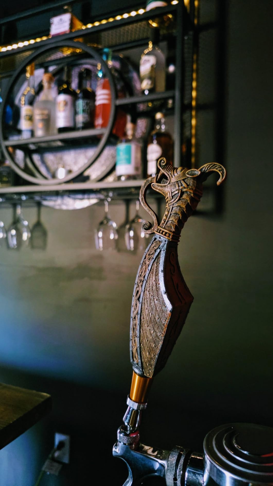 Pacific Giftware Special Beer Tap Handle Figurine Statue Sport Bar Accessories (Octopus Skull) customer photo 1
